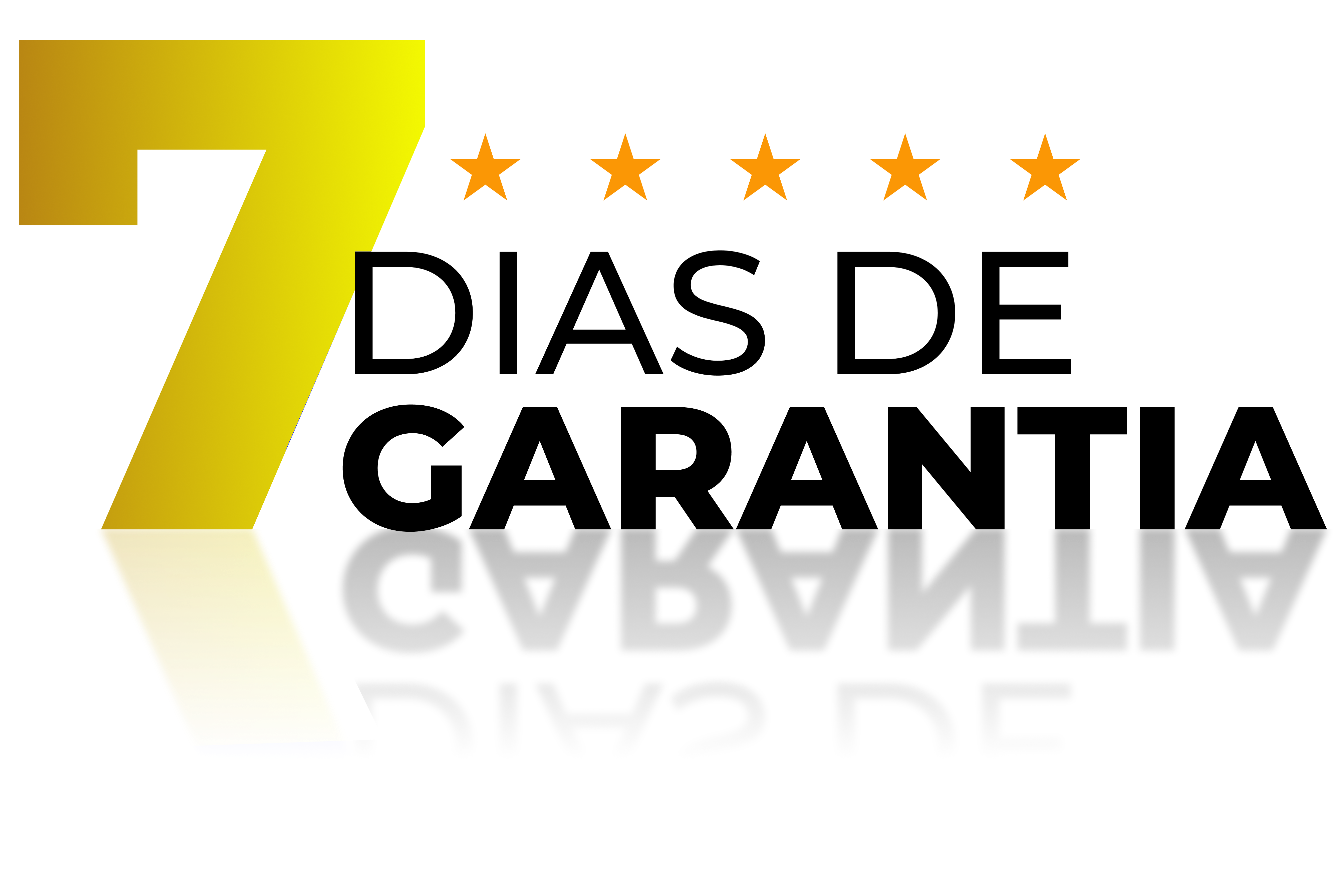7 dias de garantia incondicional